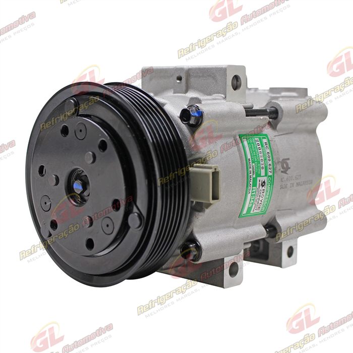 Compressor Fic Ford FS10 EcoSport 1.0 - 12 Volts Polia 6pk 127mm OEM: 2N15-19D629-AA — foto 2