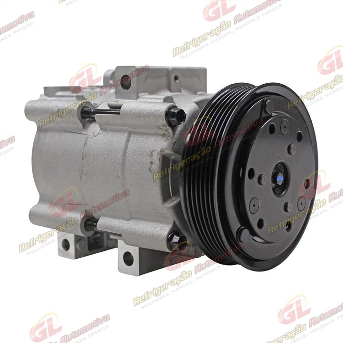 Compressor Fic Ford FS10 EcoSport 1.0 - 12 Volts Polia 6pk 127mm OEM: 2N15-19D629-AA — foto 4