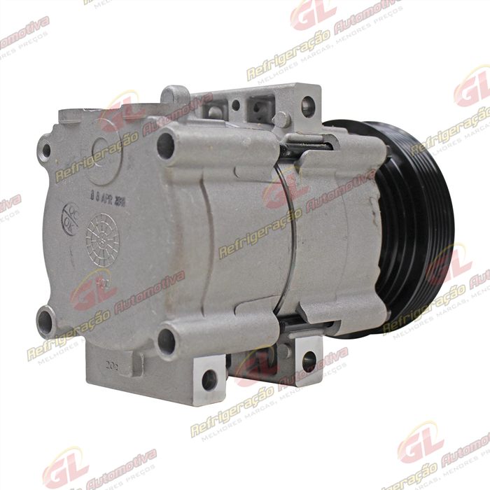 Compressor Fic Ford FS10 EcoSport 1.0 - 12 Volts Polia 6pk 127mm OEM: 2N15-19D629-AA — foto 6