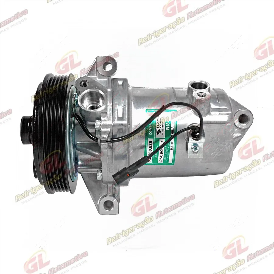 Compressor Chevrolet S10 2.5 Flex 2015> - 12 Volts Polia 5pk 134mm OEM: 52089608