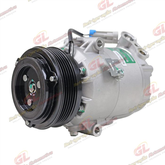 Compressor CVC Chevrolet Agile 1.4 2009>/ Montana 2011> - 12 Volts Polia 5pk 109mm OEM: 94752372 — foto 2