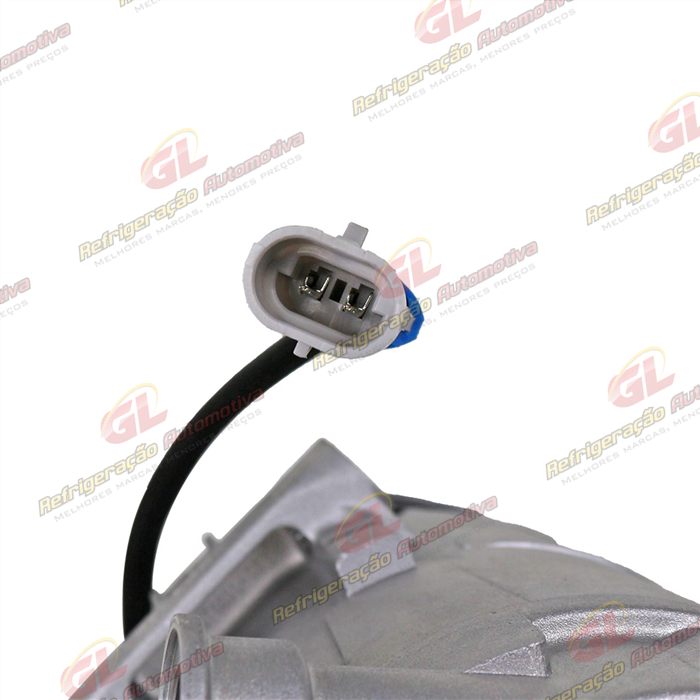 Compressor CVC Chevrolet Agile 1.4 2009>/ Montana 2011> - 12 Volts Polia 5pk 109mm OEM: 94752372 — foto 7