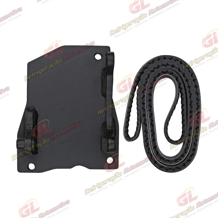Suporte do Compressor 5H14 / 7H15 Polia 6PK Renault Master 2006 Até 2012 Motor Renault 2.5 Instalação Kit — foto 2