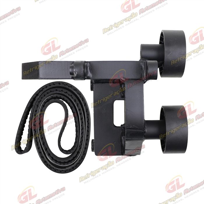Suporte do Compressor Modelo 5H14/7H15 Polia 8PK Caminhão Mercedes Benz Accelo 815 / 915 / 1016 Eletrônico — foto 2