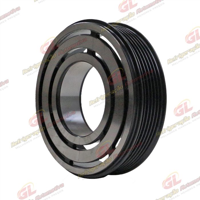 Polia do Compressor Modelo Denso 6P148/ 10P15 6pk 125mm — foto 2
