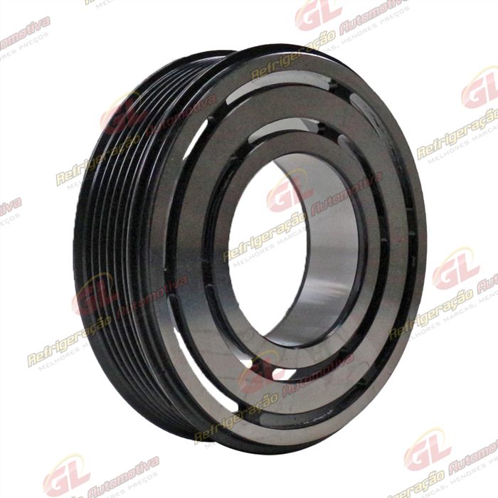 Polia do Compressor Modelo Denso 6P148/ 10P15 6pk 125mm — foto 3