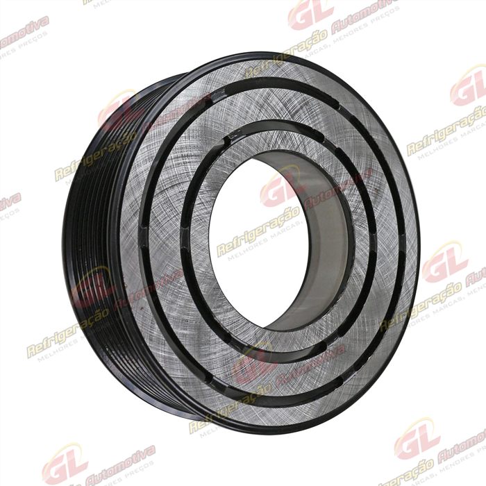 Polia do Compressor Denso 6P148/ 10P15 8PK 123mm — foto 3
