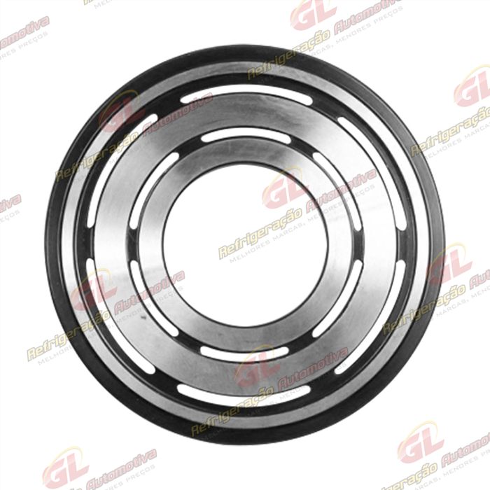 Polia Do Compressor Delphi CVC Volkswagen Fox/ Chevrolet Celta/ Zafira 6PK 117mm