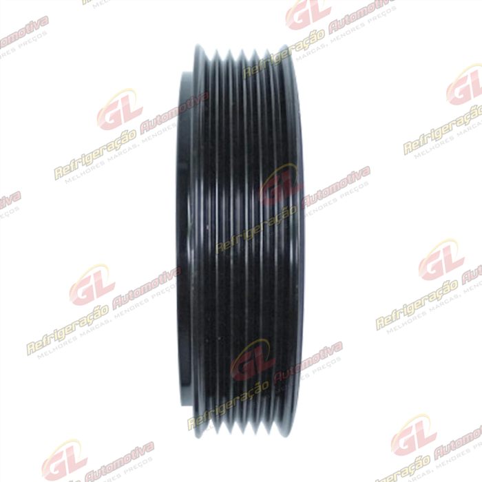 Polia Do Compressor Delphi CVC Volkswagen Fox/ Chevrolet Celta/ Zafira 6PK 117mm — foto 3