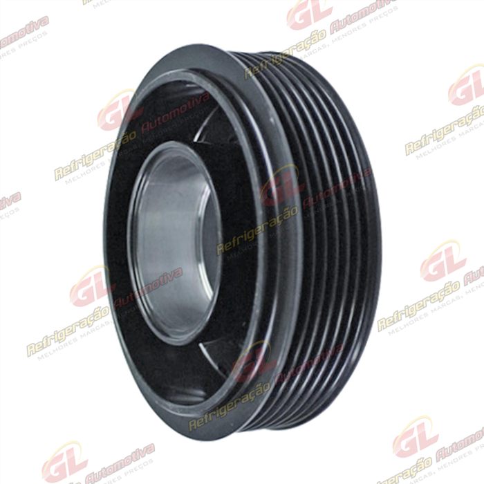 Polia Do Compressor Delphi CVC Volkswagen Fox/ Chevrolet Celta/ Zafira 6PK 117mm — foto 5