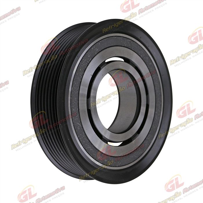 Polia Do Compressor Denso 10S15 Toyota Hilux SW4 / SRV 2005> Honda New Civic ESX / LXS 7PK 125mm — foto 3