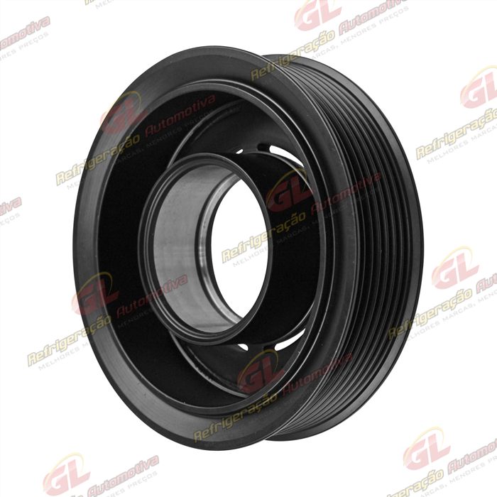 Polia Do Compressor Denso 10S15 Toyota Hilux SW4 / SRV 2005> Honda New Civic ESX / LXS 7PK 125mm — foto 4