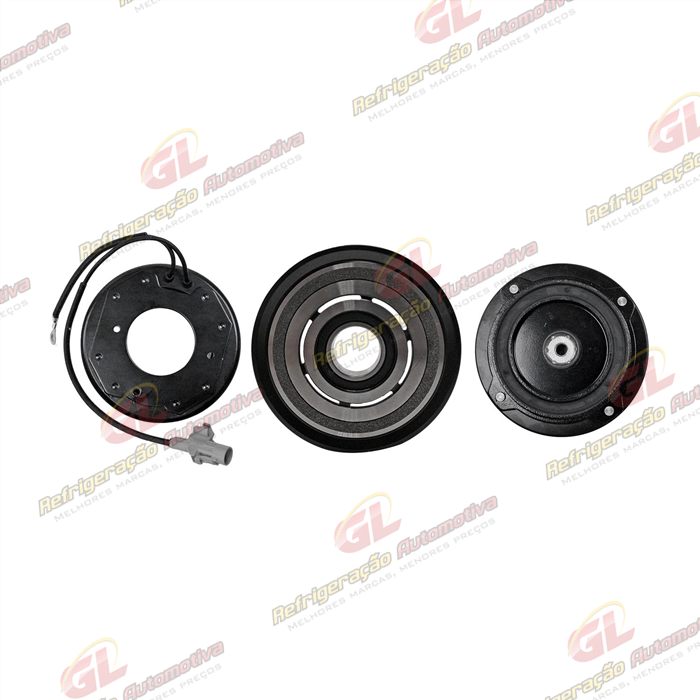 Conjunto de Embreagem do Compressor Denso 10S15 Toyota Hilux/ SW4/ SRV 2005> - 12 Volts Polia 7pk 125mm — foto 3