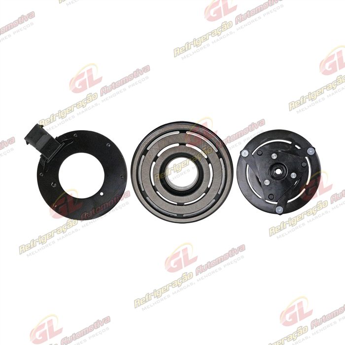Conjunto de Embreagem do Compressor Delphi/Mahle RC.600.108 Volkswagen Fox / Gol G5 - 12 Volts Polia 3pk 114mm — foto 3
