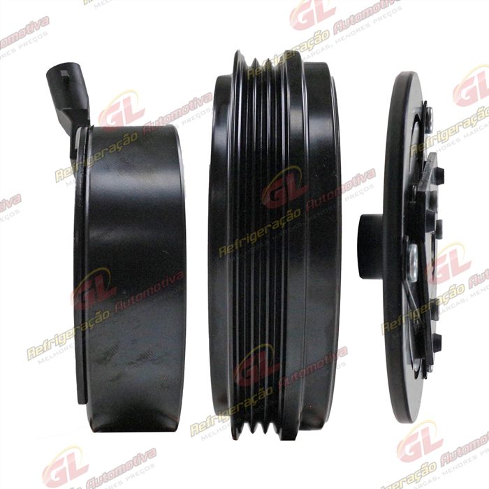 Conjunto de Embreagem do Compressor Delphi/Mahle RC.600.108 Volkswagen Fox / Gol G5 - 12 Volts Polia 3pk 114mm — foto 5