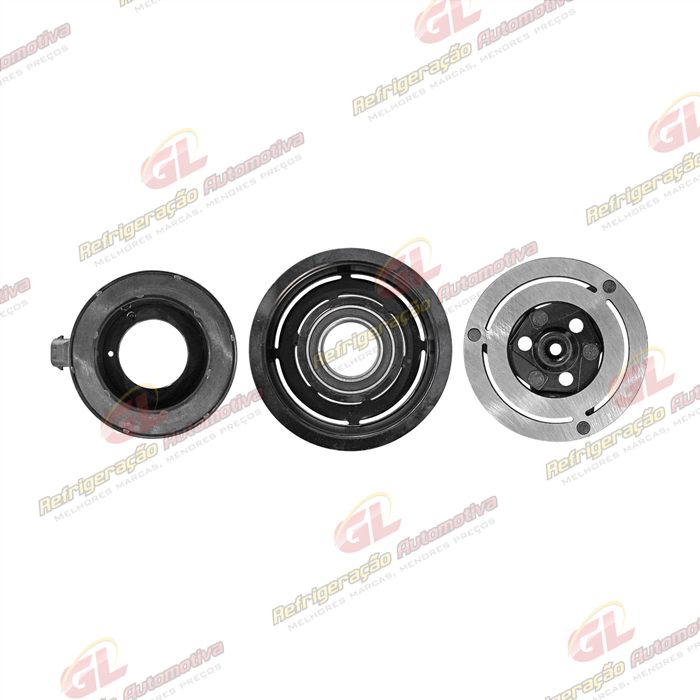 Conjunto de Embreagem do Compressor CVC Delphi 20069 Renault Megane 2.0 - 12 Volts Polia 7pk 119mm — foto 4