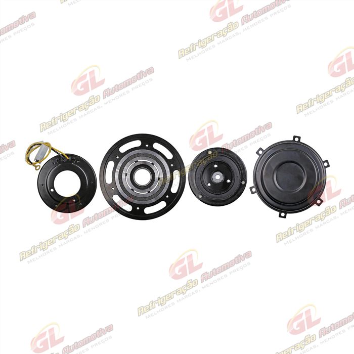 Conjunto de Embreagem do Compressor RC.600.173 Sanden 7H15 Caminhão Volvo - 24 Volts Polia 8pk 180mm OEM: 20779978 — foto 3