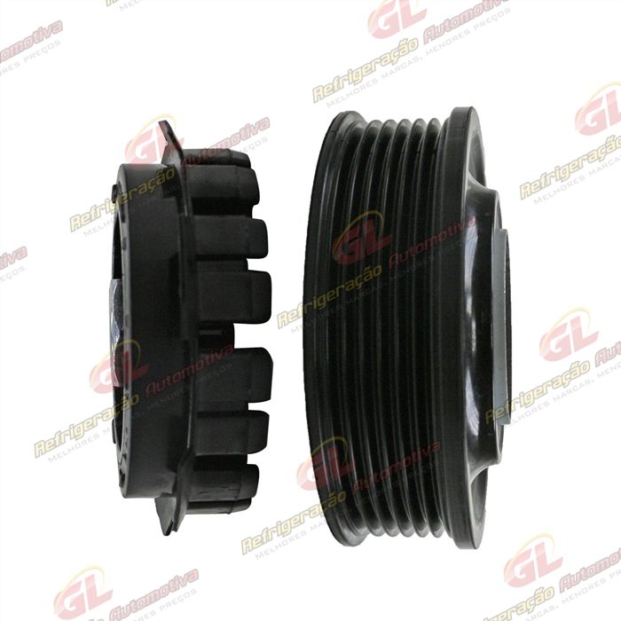 Conjunto de Embreagem do Compressor Denso Volkswagen Amarok Diesel - 12 Volts Polia 6pk 100mm — foto 5
