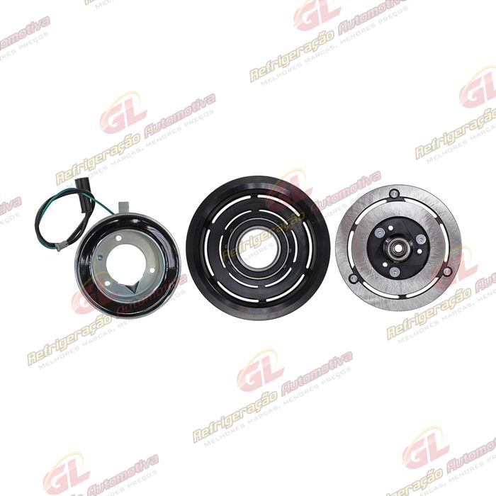 Conjunto de Embreagem do Compressor Valeo DSK-15DS Caminhão Volkswagen Constellation - 24 Volts Polia 4pk 120mm — foto 4