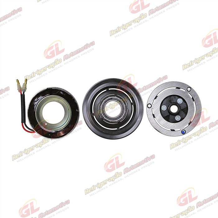 Conjunto de Embreagem do Compressor Calsonic Fiat Uno / Palio / Novo Uno 12 Volts Polia 5pk 119mm — foto 4