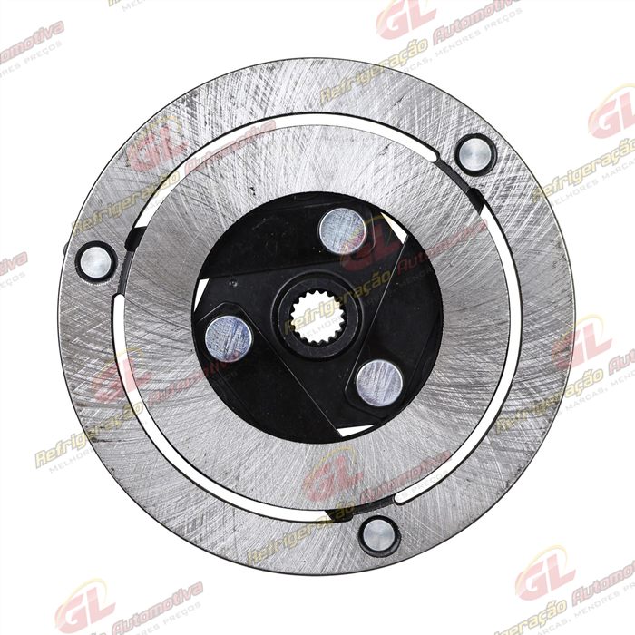 Embreagem do Compressor Scroll Chevrolet Tracker / Spin / Onix / Sonic 1.8 / Cobalt 1.8 Eixo Estriado — foto 2