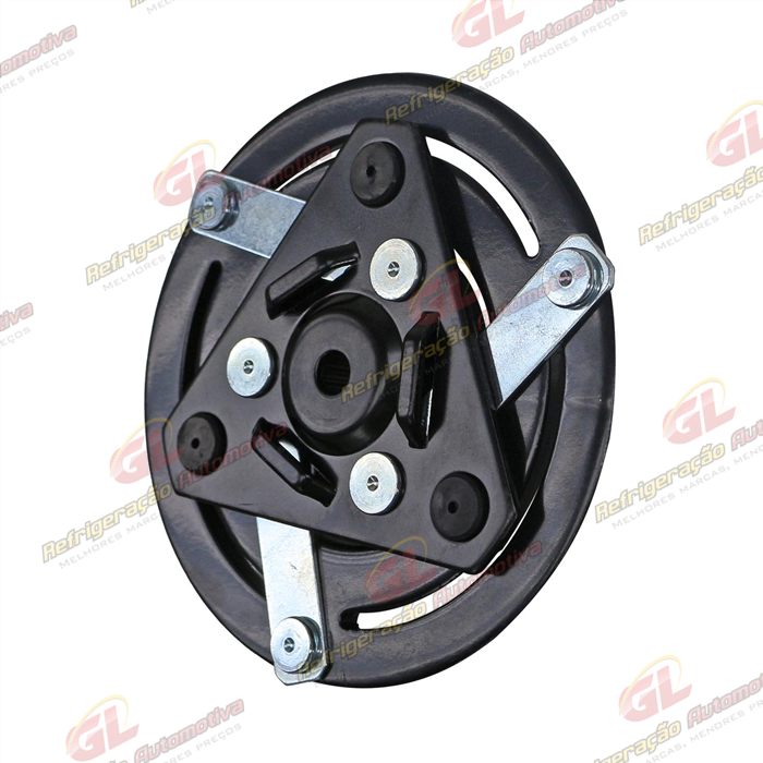 Embreagem do Compressor Modelo Mahle Fiat Argo/ Cronos/ Mobi/ Uno/ Palio 2014> com Garra Para Ferramenta Eixo Estriado — foto 2