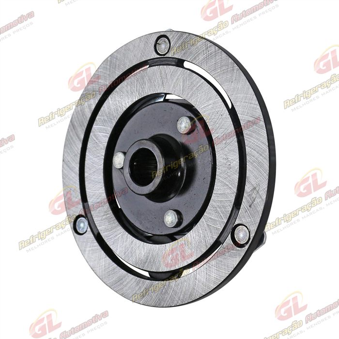 Embreagem do Compressor Modelo Mahle Fiat Argo/ Cronos/ Mobi/ Uno/ Palio 2014> com Garra Para Ferramenta Eixo Estriado — foto 4