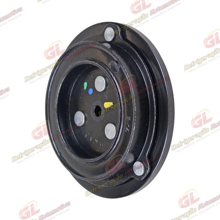 Embreagem do Compressor Original Chevrolet Trailblazer 2013 Até 2020 Eixo Estriado — foto 4