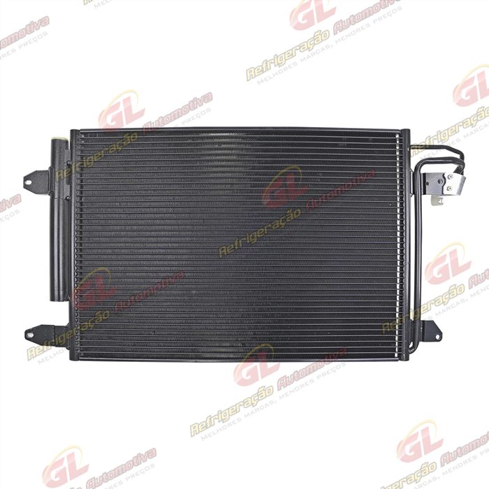 Condensador Volkswagen Jetta 2007 Até 2009 / Golf 2012> Fluxo Paralelo OEM: 1K0820411Q — foto 4