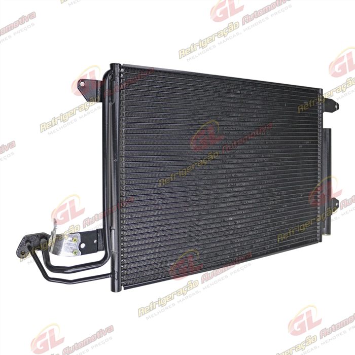 Condensador Volkswagen Jetta 2007 Até 2009 / Golf 2012> Fluxo Paralelo OEM: 1K0820411Q — foto 5