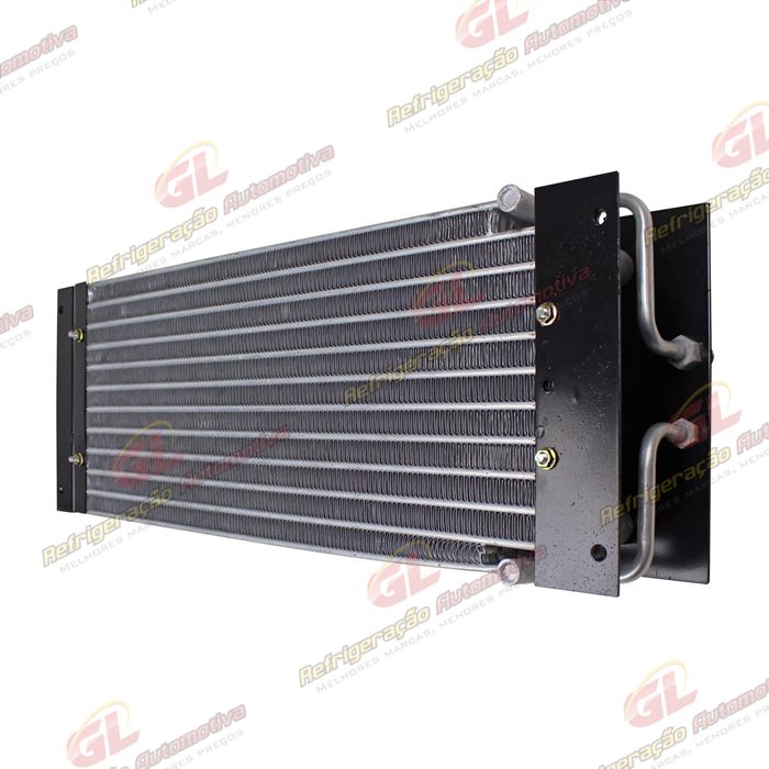 Condensador Máquina Pá Carregadeira Case 721E/ 621C/ 821C/ 721D/ 621E/ New Holland W130B/ W130C/ W190BLR A/A OEM: 8500878 — foto 3