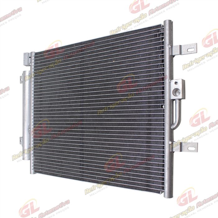 Condensador Fiat Palio/ Siena/ Strada 2003>/ Idea 1.8 2006> Fluxo Paralelo — foto 6