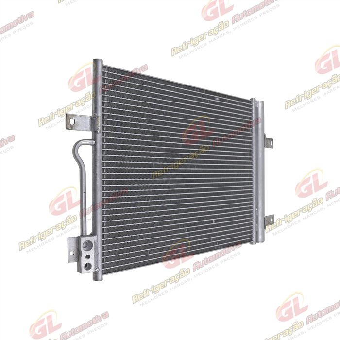 Condensador Fiat Palio/Siena/Strada Motor Fire 1.0 e 1.4 2008>/ Palio/Siena Motor E-Torq Modelo Denso Sistema Behr Fluxo Paralelo OEM: 51834975 — foto 2