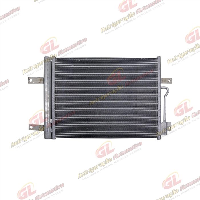Condensador Fiat Palio/Siena/Strada Motor Fire 1.0 e 1.4 2008>/ Palio/Siena Motor E-Torq Modelo Denso Sistema Behr Fluxo Paralelo OEM: 51834975 — foto 4