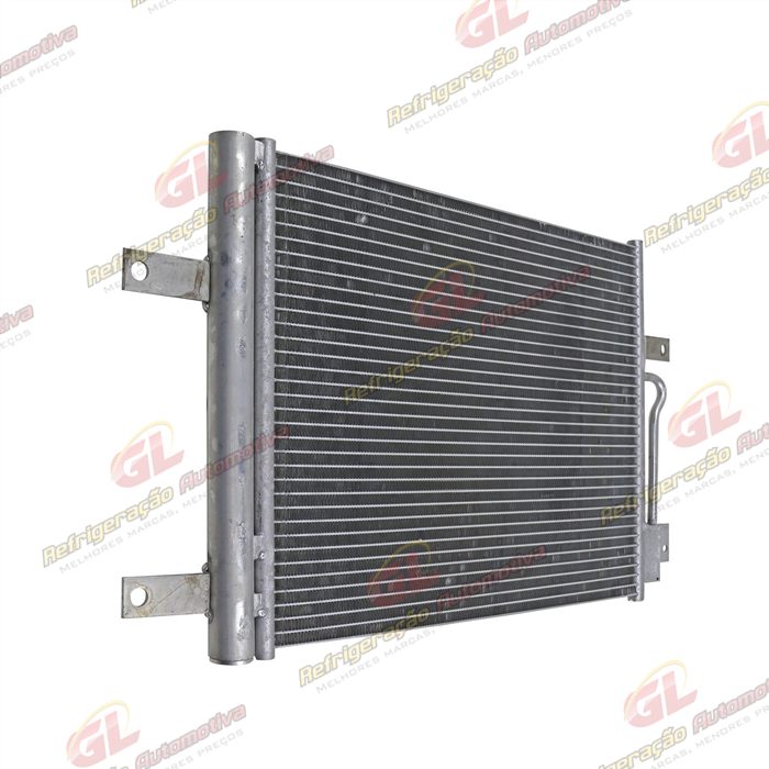 Condensador Fiat Palio/Siena/Strada Motor Fire 1.0 e 1.4 2008>/ Palio/Siena Motor E-Torq Modelo Denso Sistema Behr Fluxo Paralelo OEM: 51834975 — foto 5