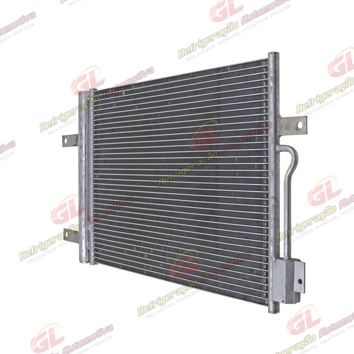 Condensador Fiat Palio/Siena/Strada Motor Fire 1.0 e 1.4 2008>/ Palio/Siena Motor E-Torq Modelo Denso Sistema Behr Fluxo Paralelo OEM: 51834975 — foto 6