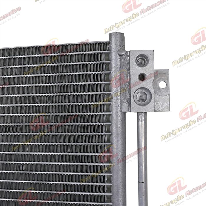 Condensador Fiat Palio/Siena/Strada Motor Fire 1.0 e 1.4 2008>/ Palio/Siena Motor E-Torq Modelo Denso Sistema Behr Fluxo Paralelo OEM: 51834975 — foto 8