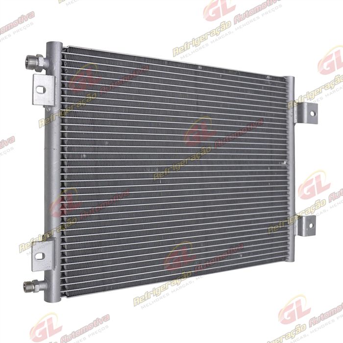 Condensador Máquina Hyundai R300-LC7/ R305-LC7/ R320-LC7/ R 320-LC7A Fluxo Paralelo A/A OEM: 11EM90050 — foto 2