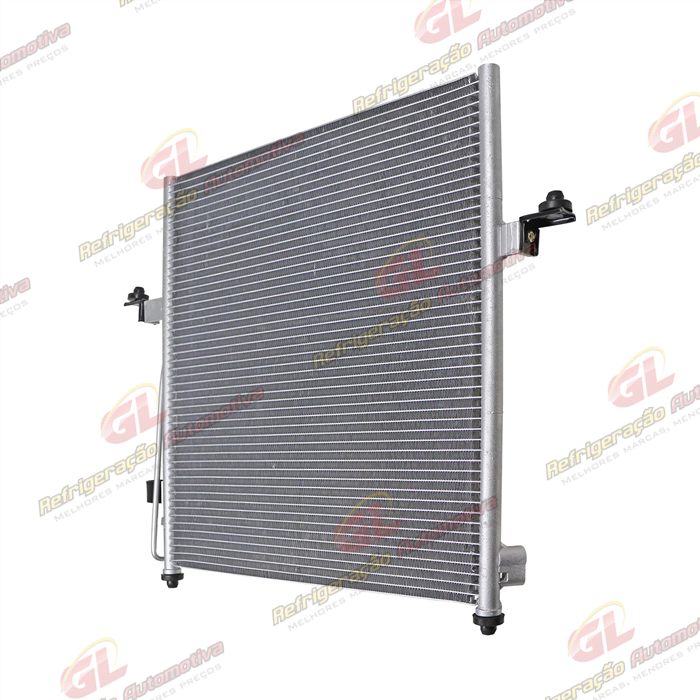 Condensador Mitsubishi L200 Triton HPE Gasolina V6 / Diesel 2007 Até 2011 / Pajero Dakar Fluxo Paralelo OEM: MN123642 — foto 5