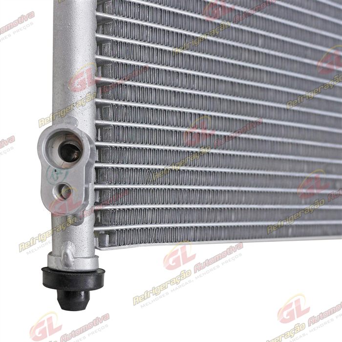 Condensador Mitsubishi L200 Triton HPE Gasolina V6 / Diesel 2007 Até 2011 / Pajero Dakar Fluxo Paralelo OEM: MN123642 — foto 7