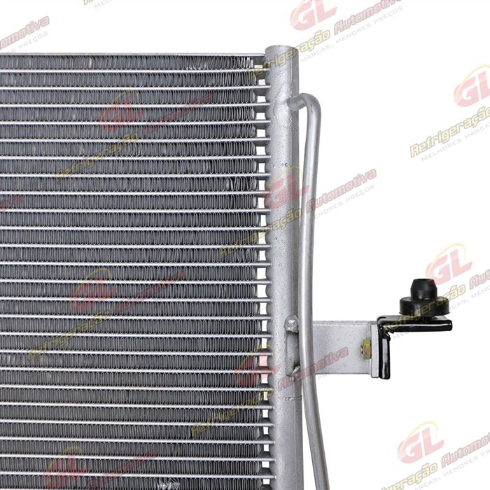 Condensador Mitsubishi L200 Triton HPE Gasolina V6 / Diesel 2007 Até 2011 / Pajero Dakar Fluxo Paralelo OEM: MN123642 — foto 9