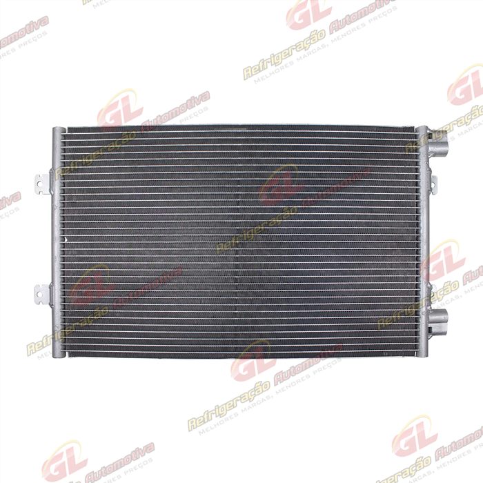 Condensador Ford Fiesta Street 2001 Até 2007/ Ka 2008 Até 05/2012 / Jeep Troller Fluxo Paralelo — foto 4