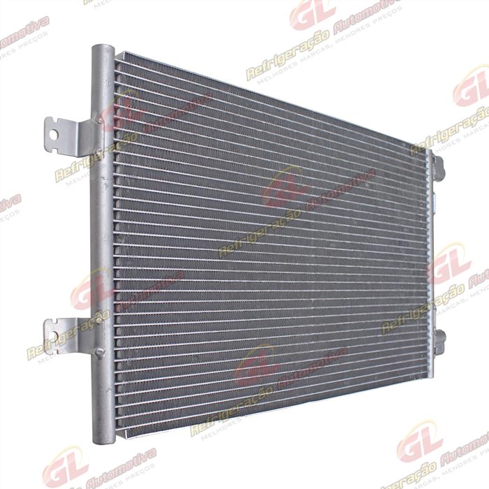 Condensador Ford Fiesta Street 2001 Até 2007/ Ka 2008 Até 05/2012 / Jeep Troller Fluxo Paralelo — foto 5