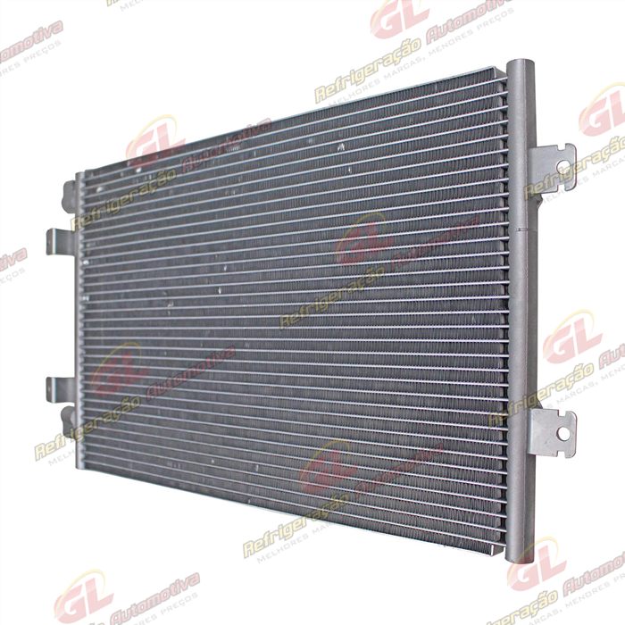 Condensador Ford Fiesta Street 2001 Até 2007/ Ka 2008 Até 05/2012 / Jeep Troller Fluxo Paralelo — foto 6