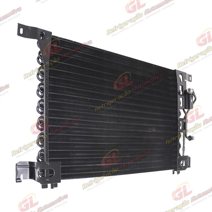 Condensador Caminhão Mercedes Benz Actros 2010 Até 2019 Tubos Aletas A/A OEM: A9425000154 — foto 3