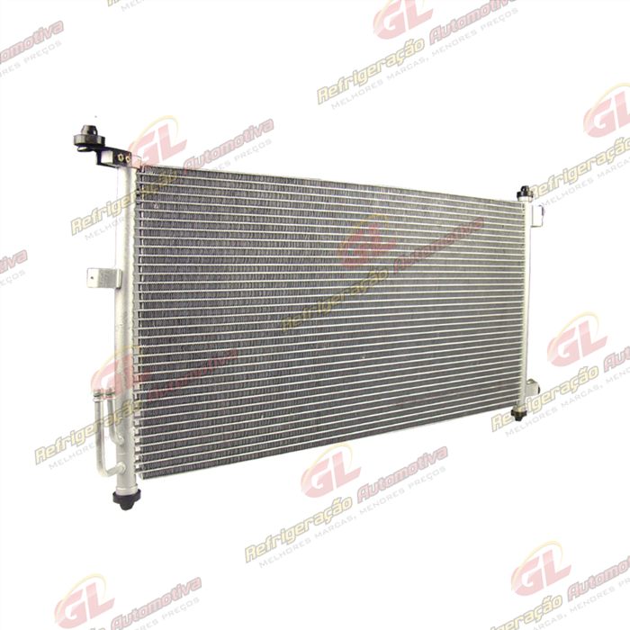 Condensador Nissan Tiida 2008> Fluxo Paralelo OEM: 92100ZW4D — foto 2