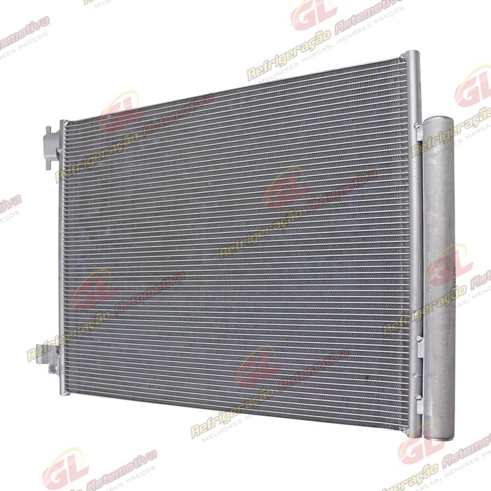 Condensador Renault Logan / Sandero 1.0 e 1.6 2014> / Sandero 2018> 3 Cilindros / Duster 2014> / Oroch 2016> / Captur 2018> Fluxo Paralelo OEM: 921001908R — foto 2