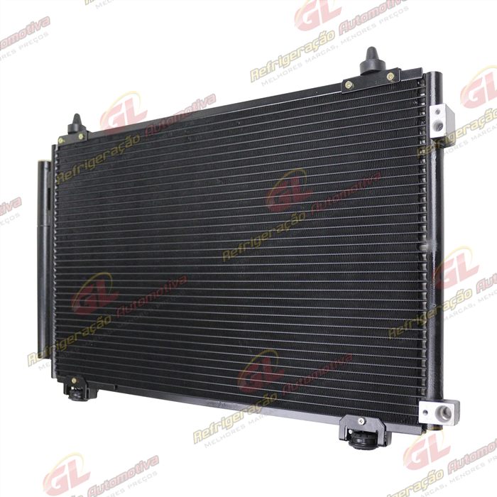 Condensador Toyota Corolla 2001 Até 2007/ Fielder 2005 Até 2008/ Lifan 620 2011/ X60 Fluxo Paralelo — foto 2