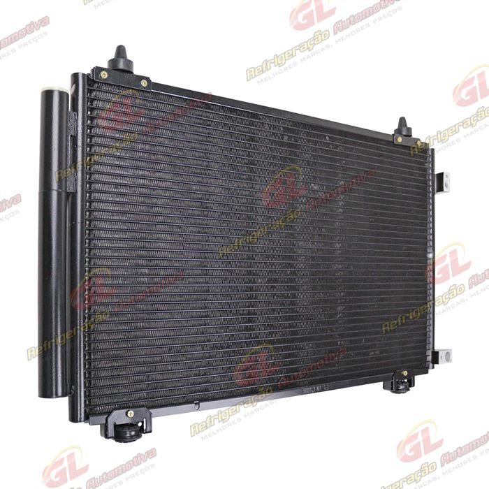Condensador Toyota Corolla 2001 Até 2007/ Fielder 2005 Até 2008/ Lifan 620 2011/ X60 Fluxo Paralelo — foto 3