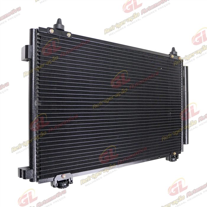 Condensador Toyota Corolla 2001 Até 2007/ Fielder 2005 Até 2008/ Lifan 620 2011/ X60 Fluxo Paralelo — foto 6